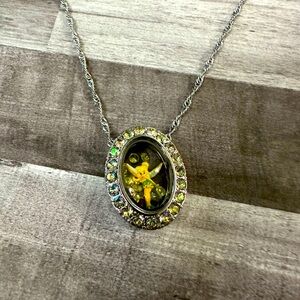 Retired, Limited Edition Origami Owl Tinkerbell Necklace